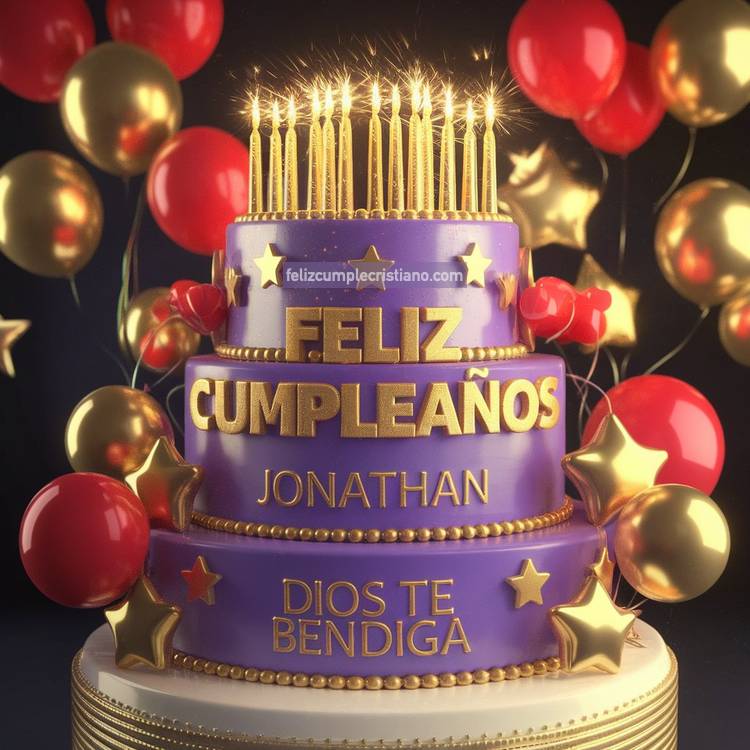 imagenes de cumpleaños con nombre dios te bendiga