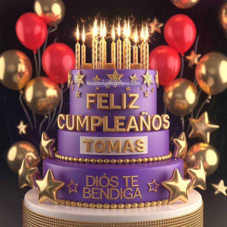 imagenes de cumpleaños con nombre dios te bendiga