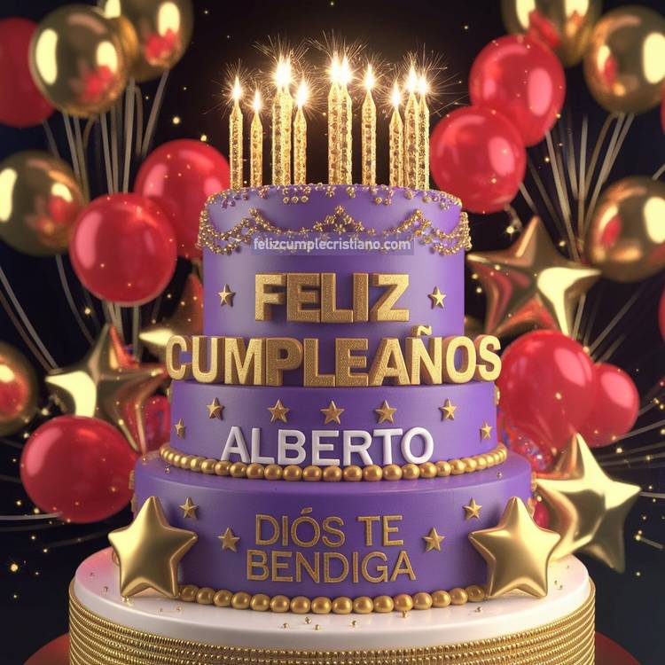 imagenes de cumpleaños con nombre dios te bendiga