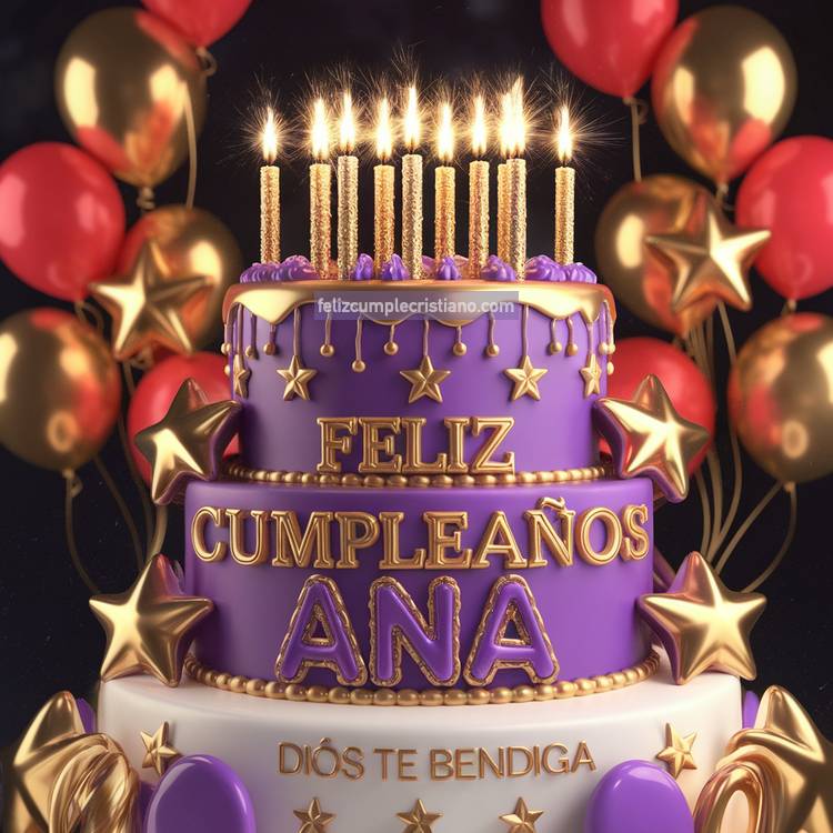 imagenes de cumpleaños con nombre dios te bendiga