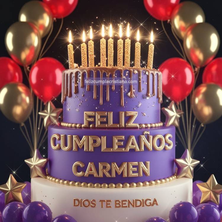 imagenes de cumpleaños con nombre dios te bendiga