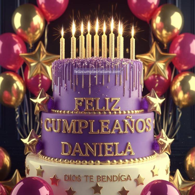 imagenes de cumpleaños con nombre dios te bendiga