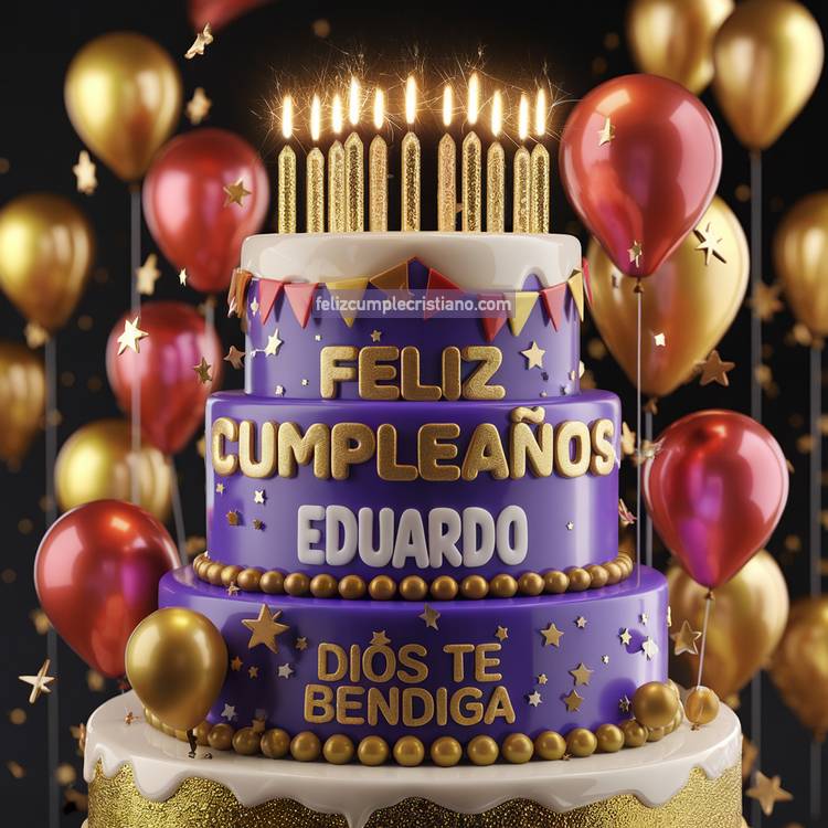 imagenes de cumpleaños con nombre dios te bendiga