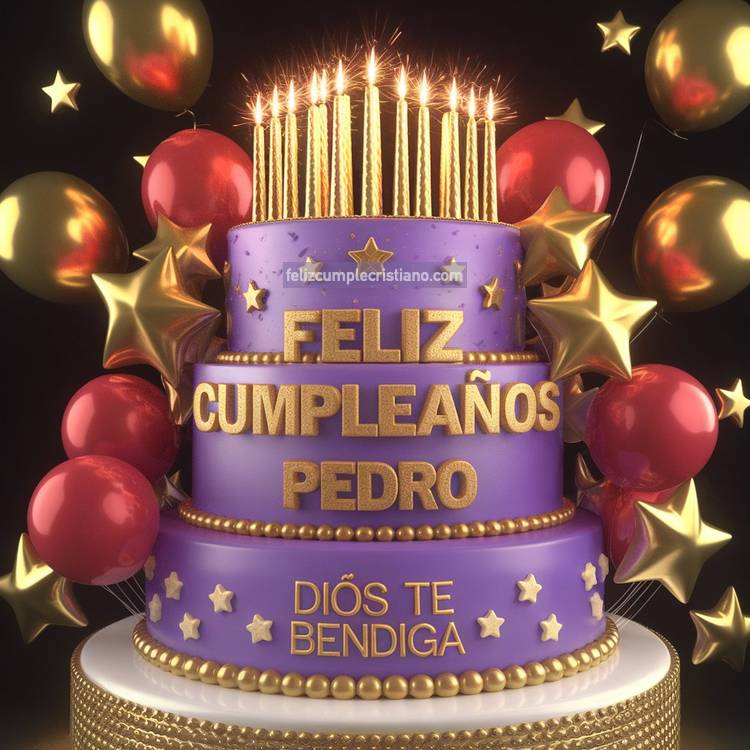 imagenes de cumpleaños con nombre dios te bendiga