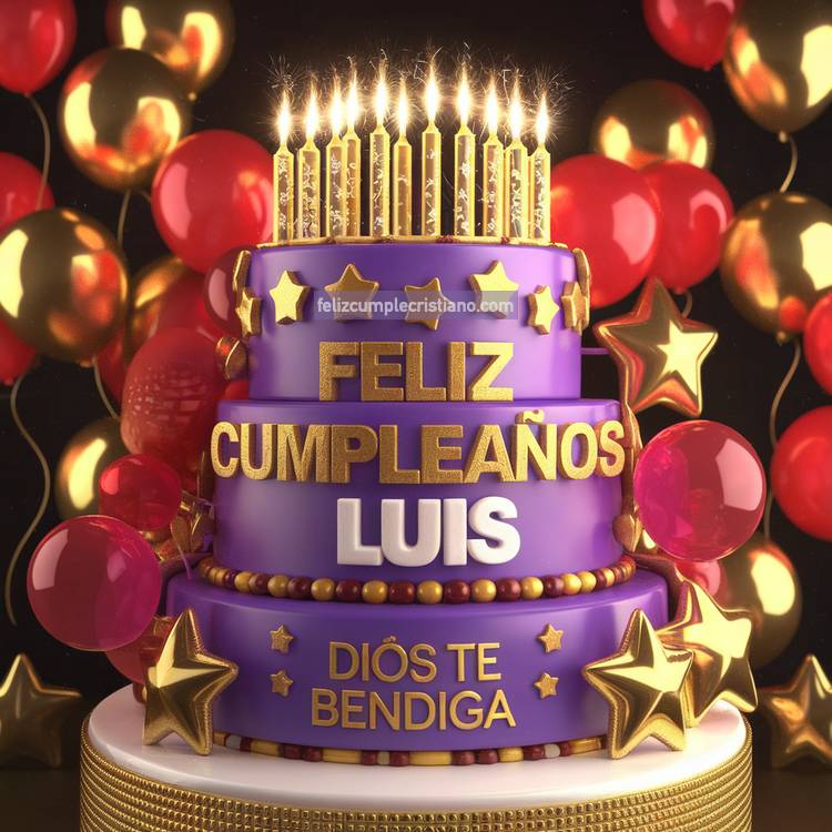 imagenes de cumpleaños con nombre dios te bendiga