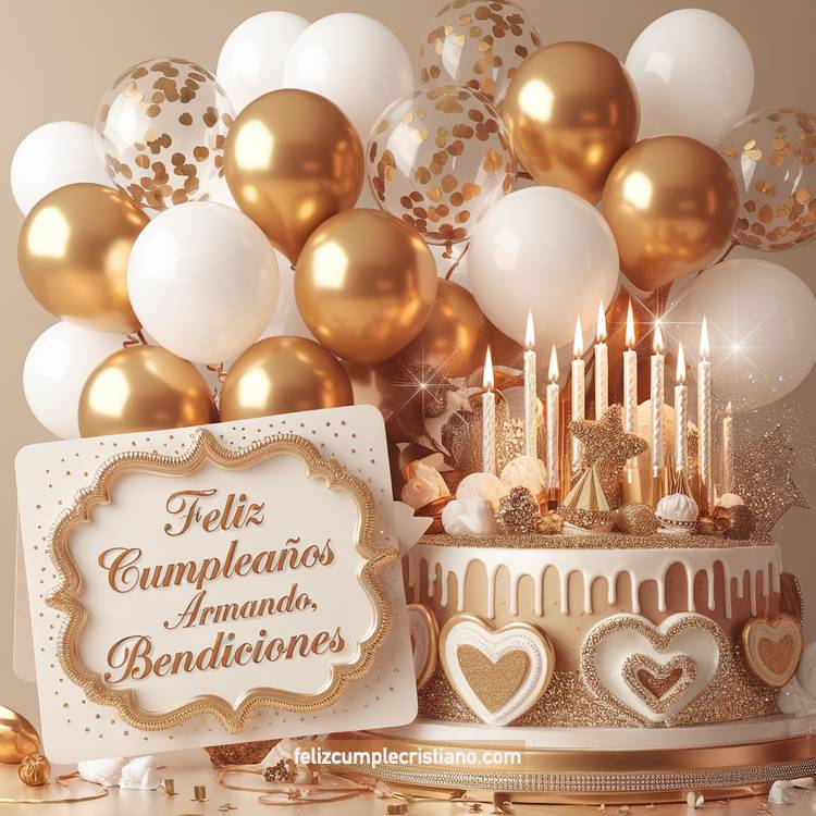 imagenes de cumpleaños cristianas con nombres en dorado