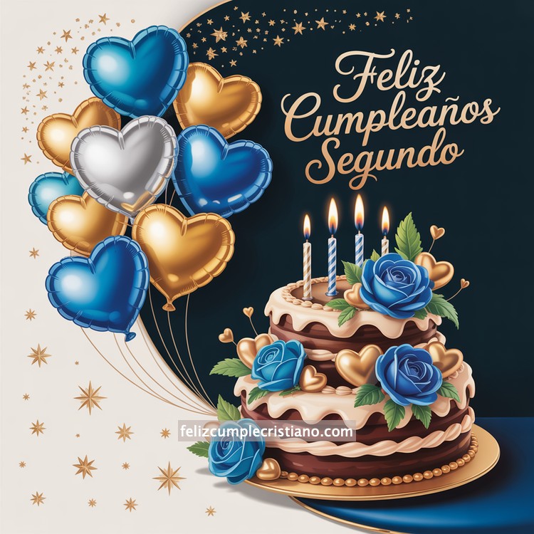 nombres de hombre feliz cumple en bonito diseño