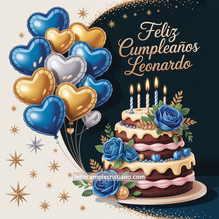 nombres de hombre feliz cumple en bonito diseño