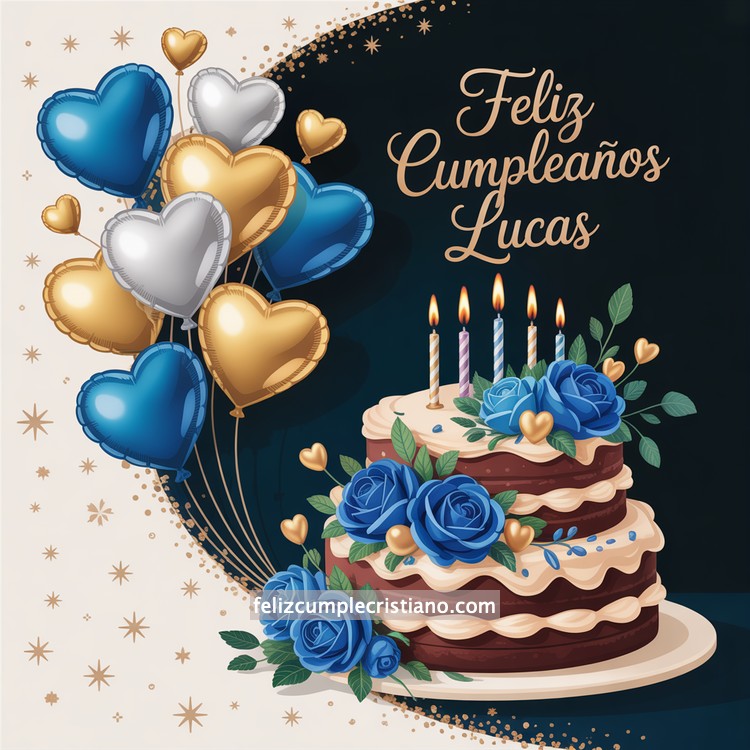 nombres de hombre feliz cumple en bonito diseño