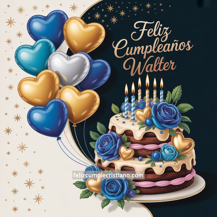 nombres de hombre feliz cumple en bonito diseño