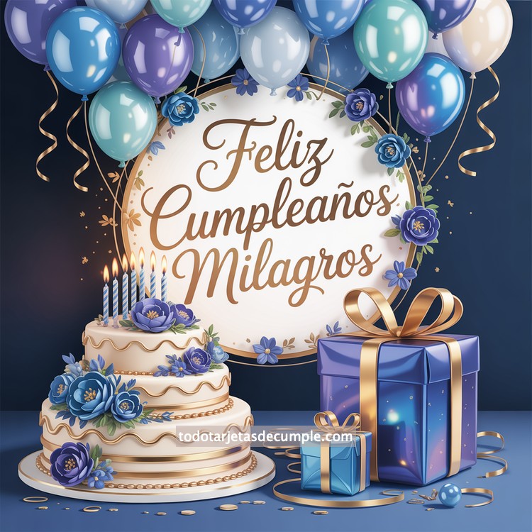 nombres feliz cumple mujer